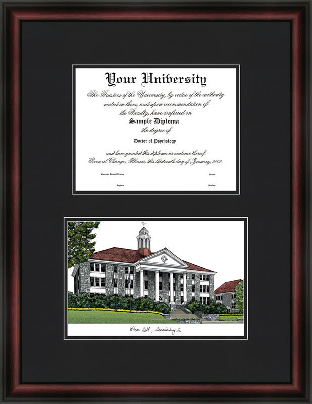 NCAA James Madison Dukes Diplomate Diploma Frame
