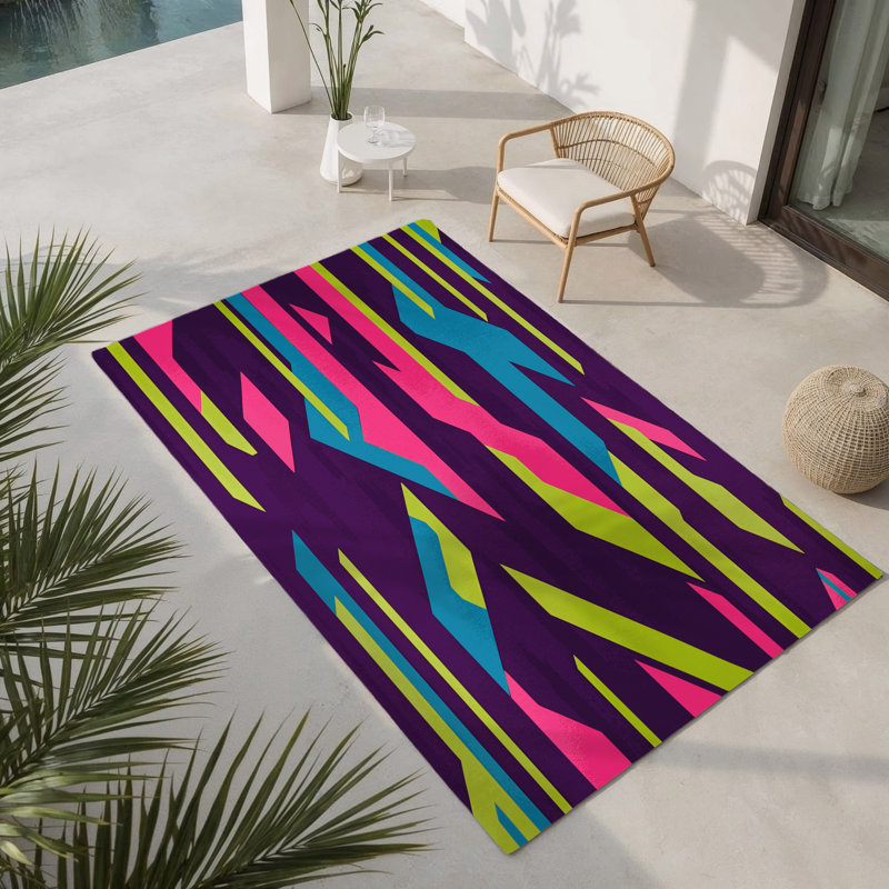 Nexus Echo Indoor And Outdoor Area Rug, Rectangle 9' x 12'