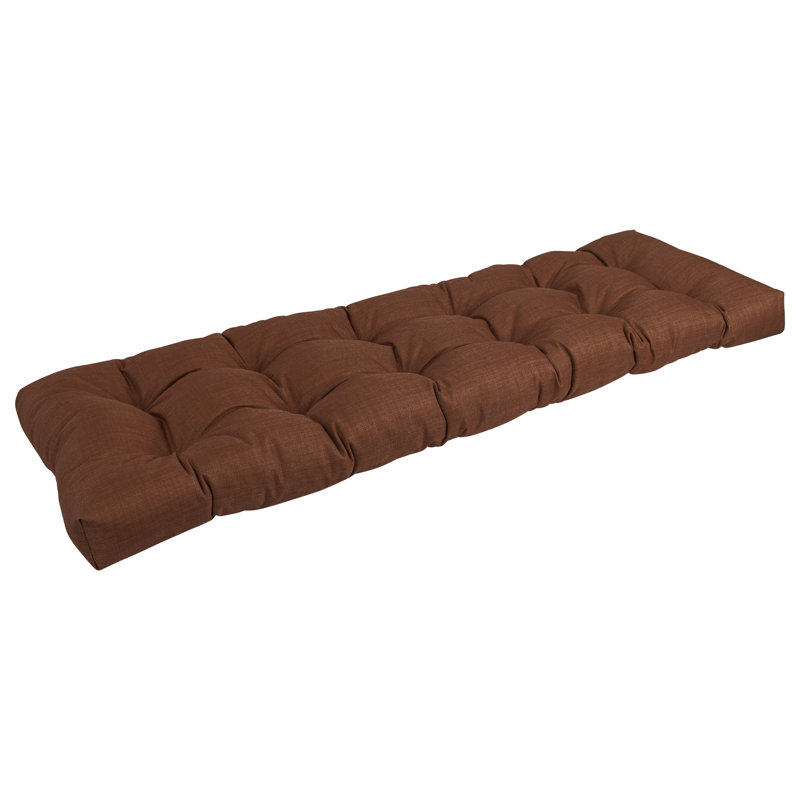 Outdoor 5'' Bench Seat Cushion, Cocoa, 51" W x 19" D