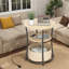 Top End Table and Built-In Electrical Outlet
