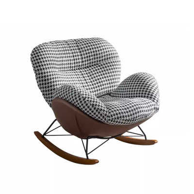 Chaise berçante de luxe légère
