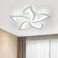 Rachna Dimmable 60cm LED Integrated Semi Flush Mount Ceiling Light With Remote control-81302663