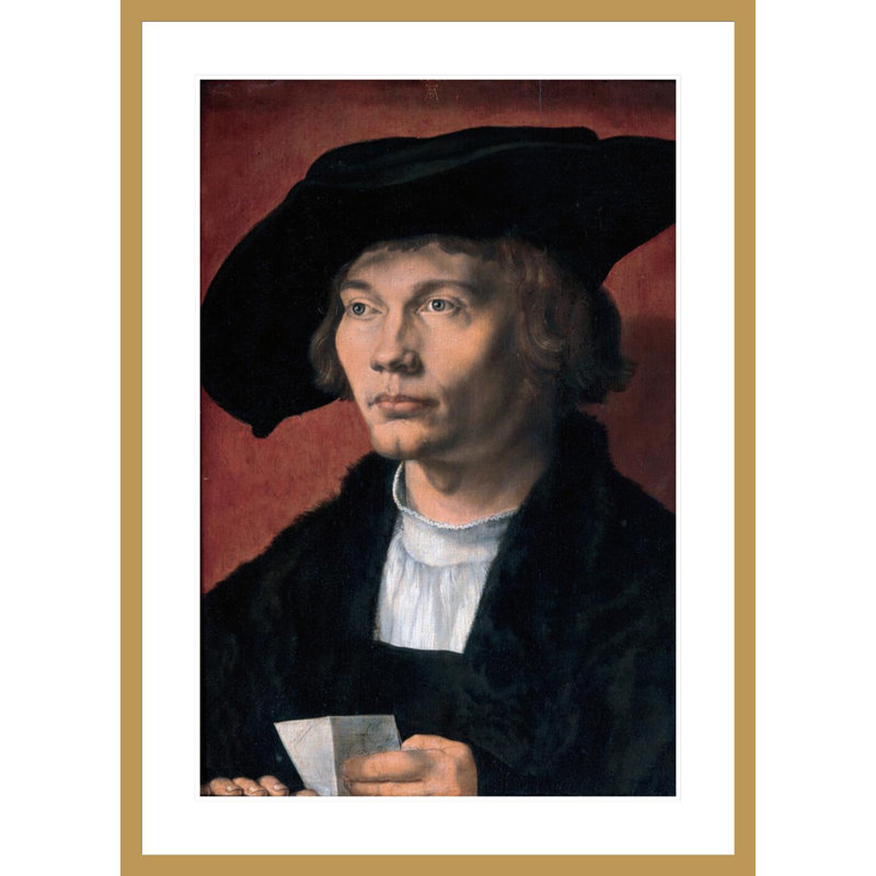 Bernhard Von Reesen par Albrecht Dürer, impression giclée sur cadre, H 41,5 po x l 30,08 po