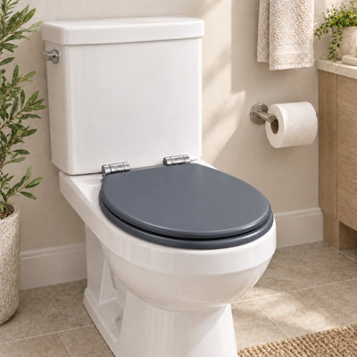  Soft Close Round Toilet Seat