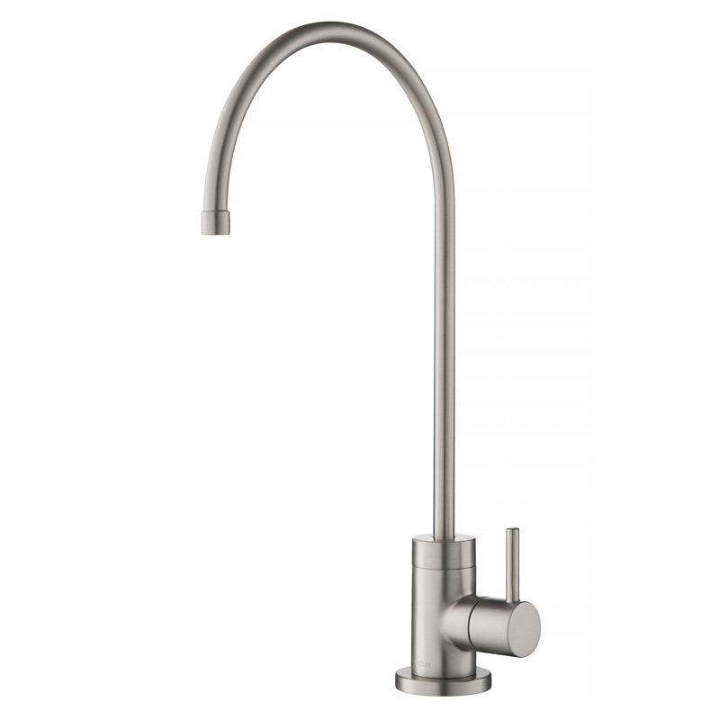Robinet de cuisine 100% sans plomb Purita, Acier inoxydable