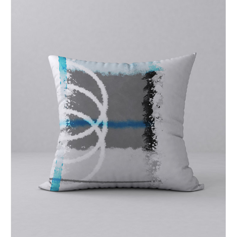 Reversible Throw Pillow, 18" x 18"