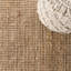 Tapis naturel en jute tissé à la main avec frange Eastmont Pata-2109608569
