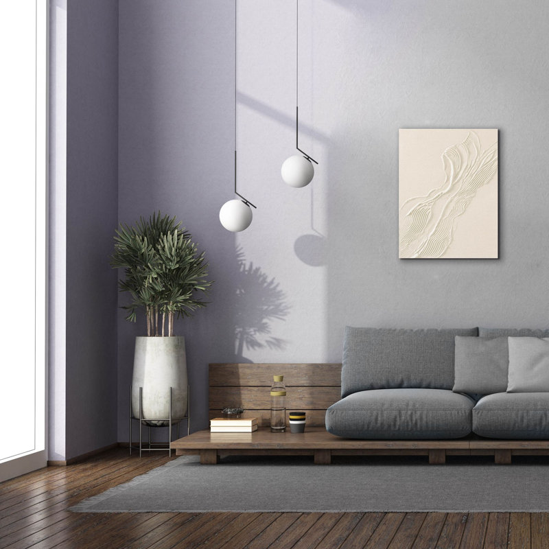  «Beige Heritage» par Design Fabrikken, art mural sur toile, H 34 po x l 26 po