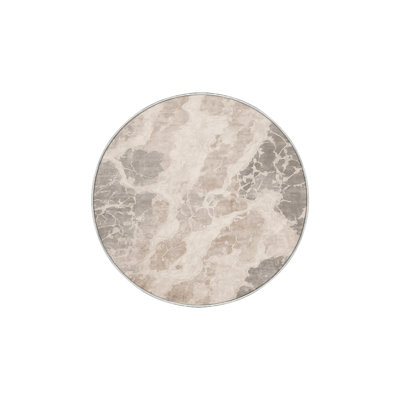Machine Washable Beige Area Rug