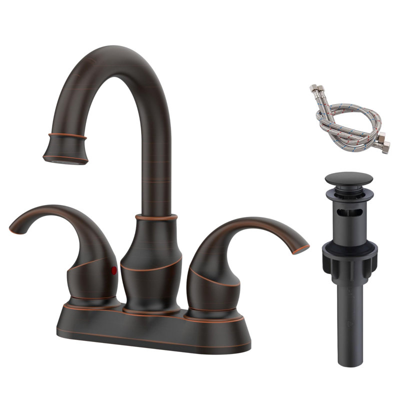 Bathroom faucet with 360 degree turn spout, Oil Rubbed Bronze