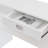 Allegonda Console Table with 1 Drawer and Glass Frame-1740289416