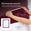 Draps-housses en microfibre brossée 6PK-134023531-134023532