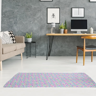 Chenille Toile Indoor Rug