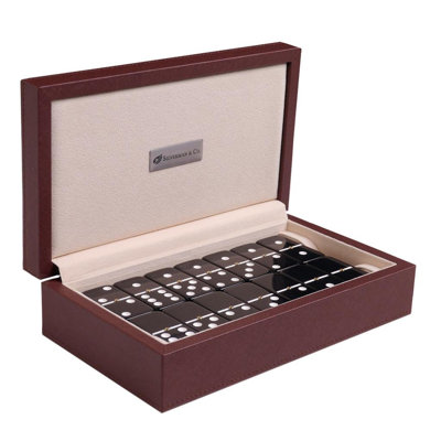 Silverman & Co. 2 Player Wool / Felt Dominoes