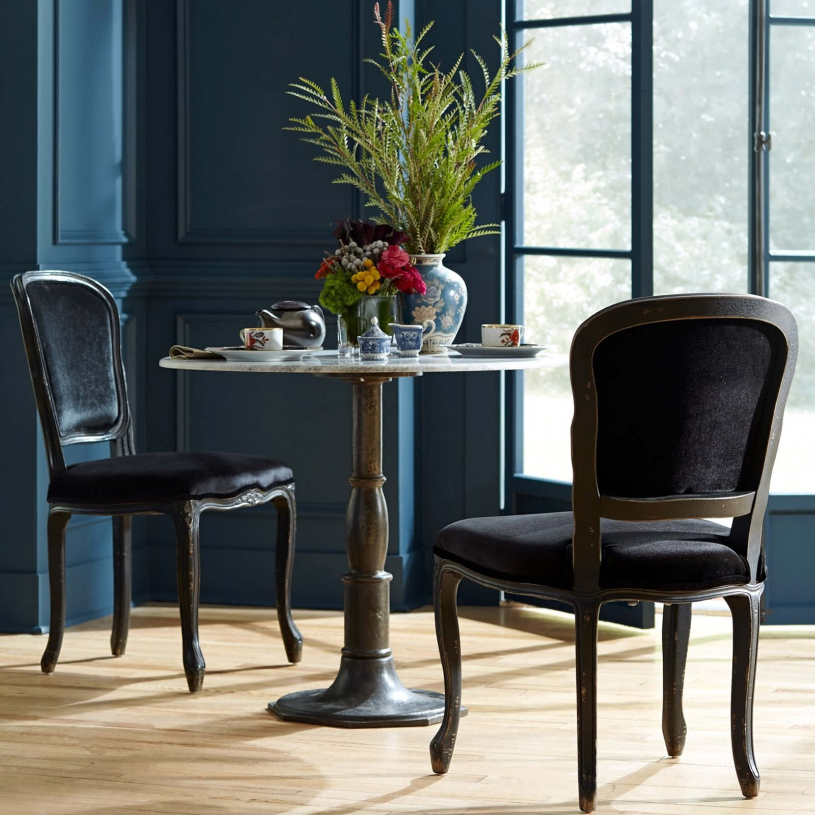 Mickley 36'' Round Marble Dining Table