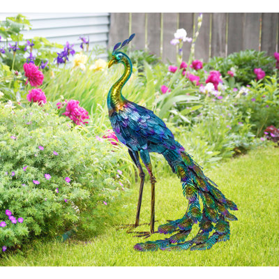 Animals Weather Resistant Metal Garden Statue