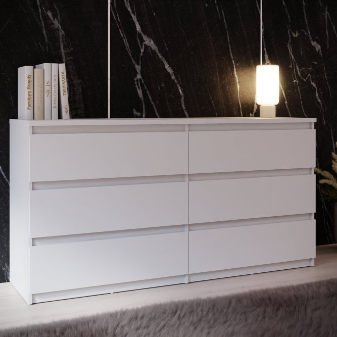 Dennette 154cm 6 Drawer Chest