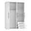 Mokkaro 3 Door Wardrobe