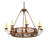 Ganon 8 - Light Steel Dimmable Chandelier