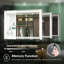 Adorna Frameless LED Lighted Bathroom / Vanity Mirror with Brightness Adjustable, Memory Function, Anti-fog-115147352
