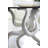 Octo Framed Console Table, Wood Frame, White