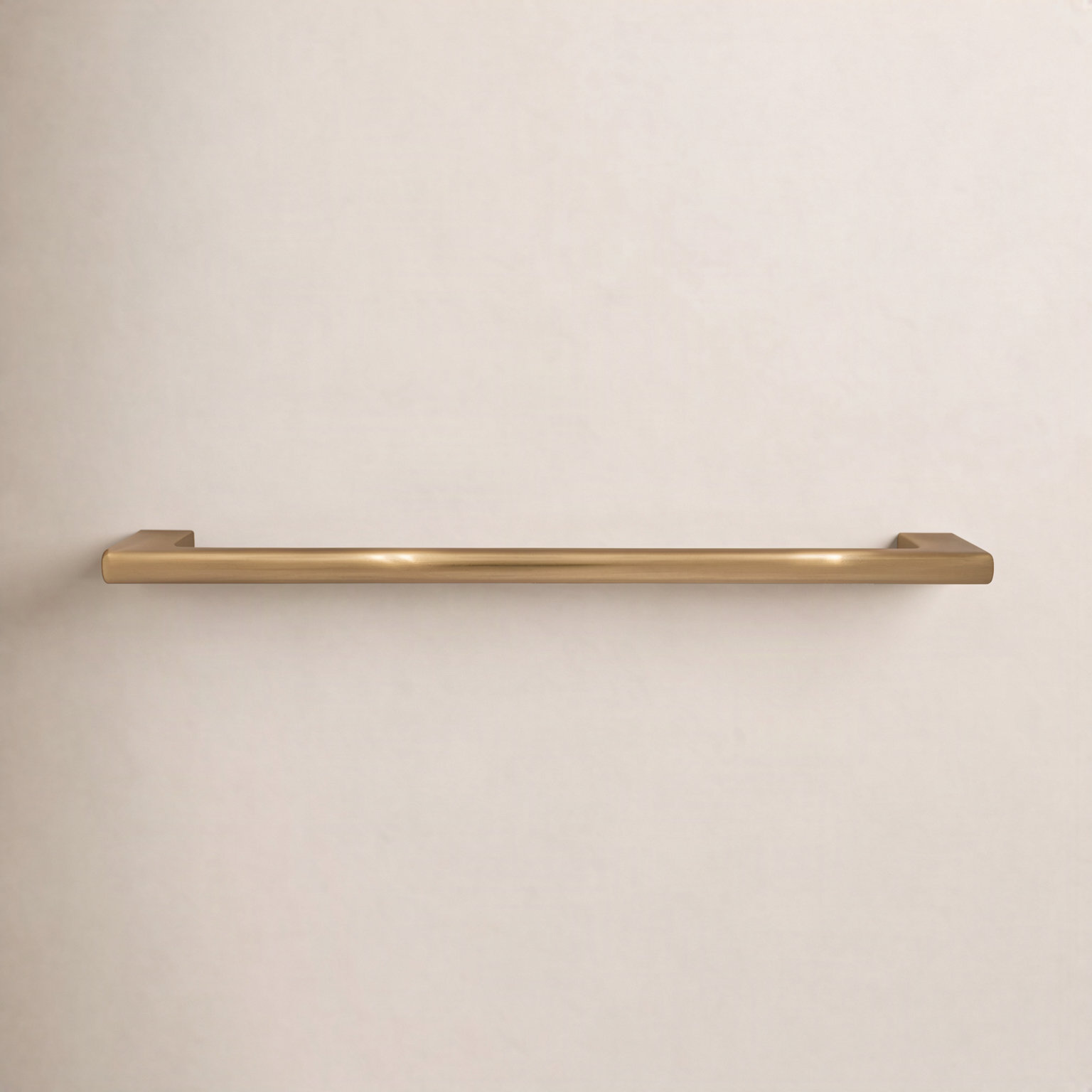 Vail Bar Drawer Pull, Satin Brass, 8"