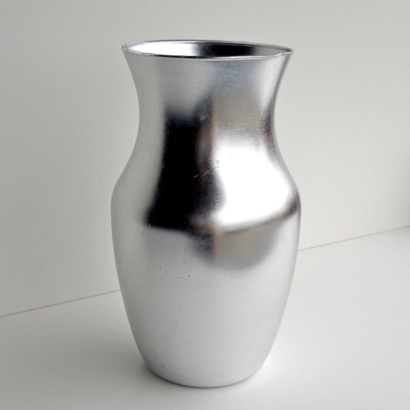 Vase de table en verre Kristilee, Argent