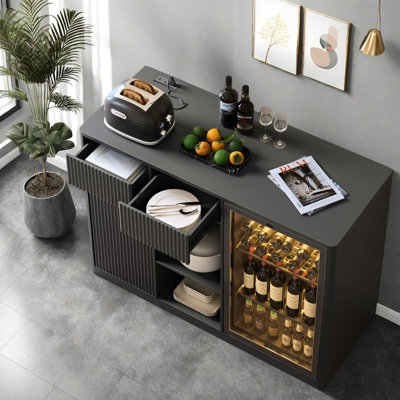 Buffets et buffets multifonctionnels en MDF de 51 po pour la maison
