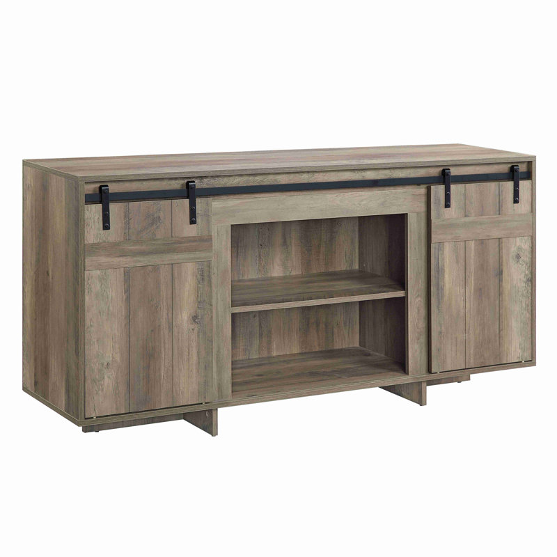 Bellarosa Gray Washed Finish TV Stand