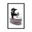 Penguin In A Wooden Bathtub by Jauffrey Philippe - Gallery-Wrapped Canvas Giclée on Canvas-1714635989-1726691698