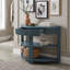 Console avec tiroir et tablettes-368969782