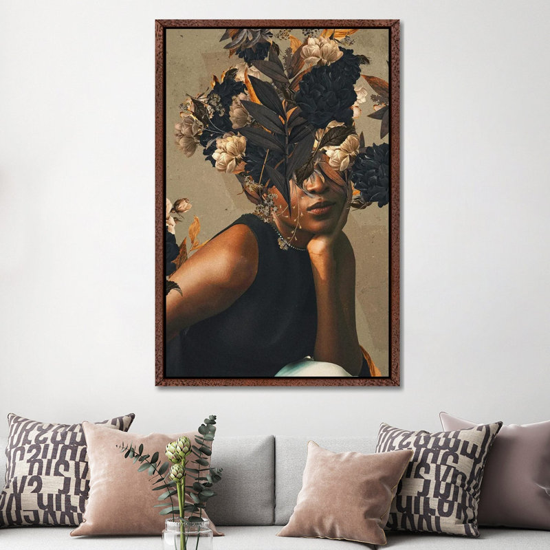 Melissonant Fall by Frank Moth - Gallery-Wrapped Canvas Giclée on Canvas, 66.04 cm H x 45.72 cm W, Black