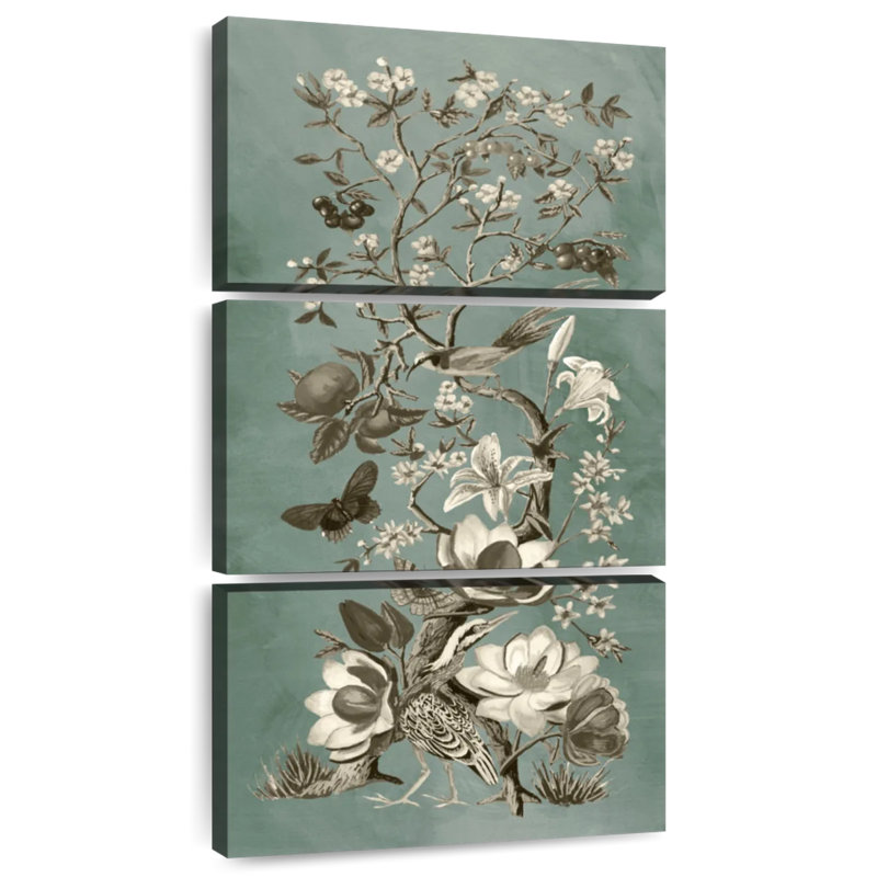 Chinoiserie Patina II, H 32 po x l 15 po