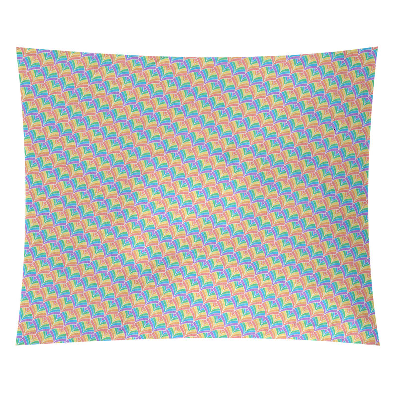 Tapisserie katelyn elizabeth balances alternées Kitterman, Intérieur / extérieur, H 60,5 po x l 81,5 po