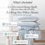Coastal Stripes Collection Reversible Quilt Set-588105728-588105734