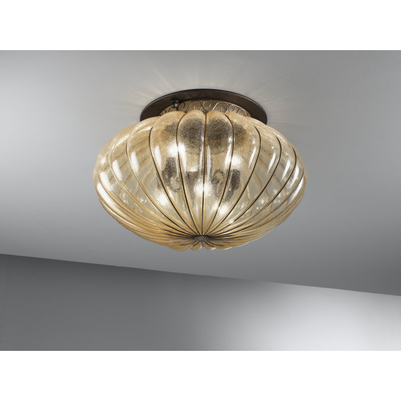 Harem Glass Flush Mount