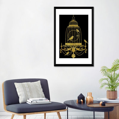 « deckled gold ii », reproduction d’impression sur toile