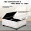 Grand repose-pieds carré avec rangement 35,5 po Cymon-1874941058