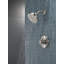 Ensemble de robinet de douche à fonction unique Delta, ensemble de garniture de douche avec pomme de douche H2Okinetic et valve-50198993