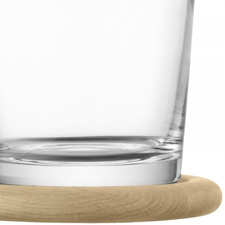 Round Glass Planter