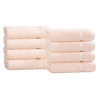 Oleg Egyptian-Quality Cotton Highly Absorbent Medium Weight Hand Towel Set