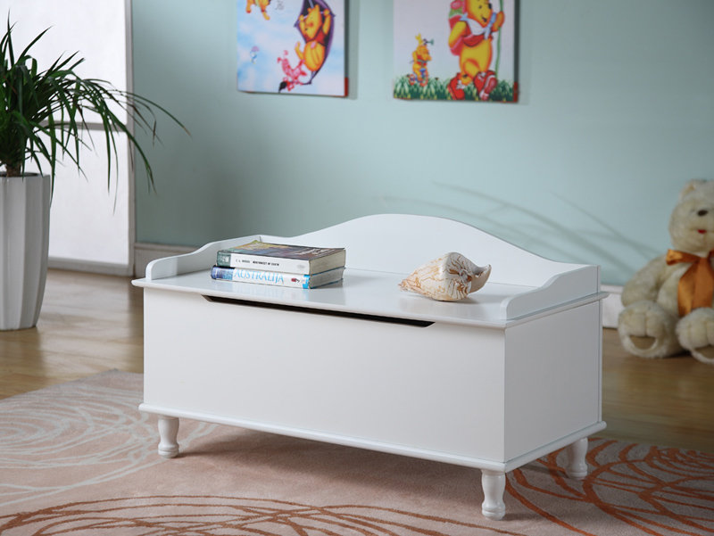 Solid Wood Storage Bench