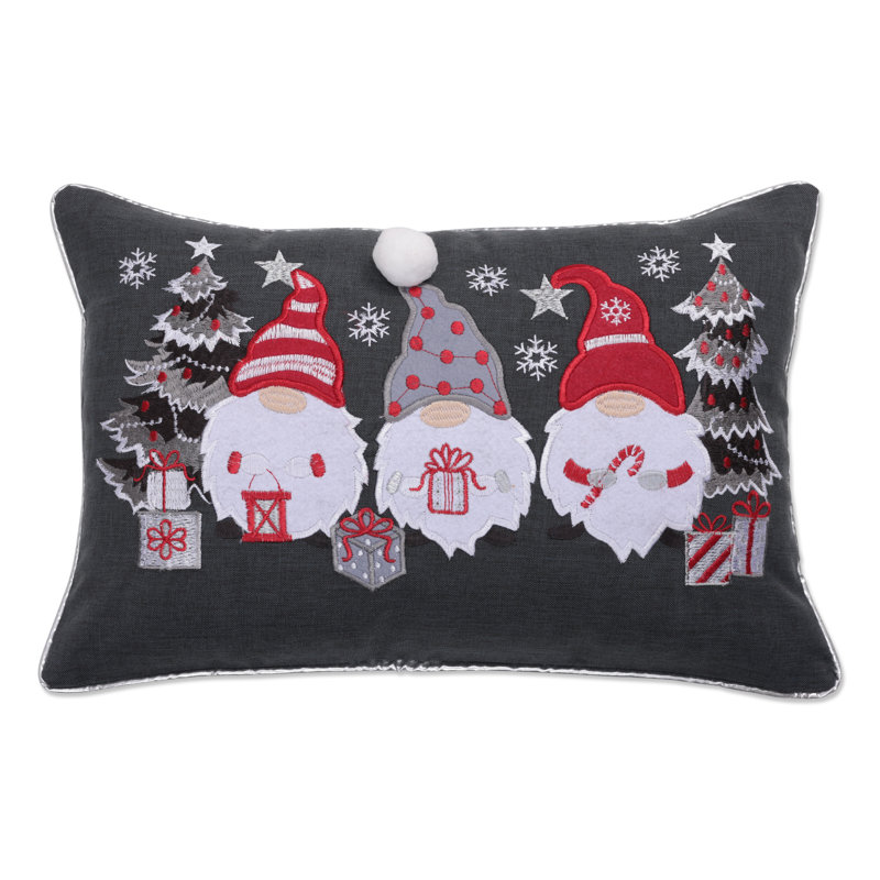  Housse de coussin rectangulaire en polyester