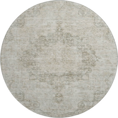 Premium Machine Washable Barry AMF1238 Global Rug