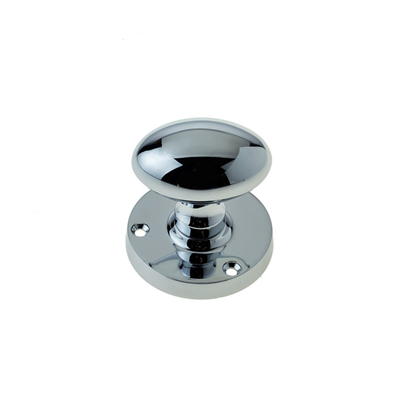 Caruso Passage Knobset, Polished Chrome