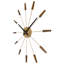 Plug Inn 58cm Silent Wall Clock Wood