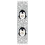 Tapis gris clair / noir Stagbriar-658882726