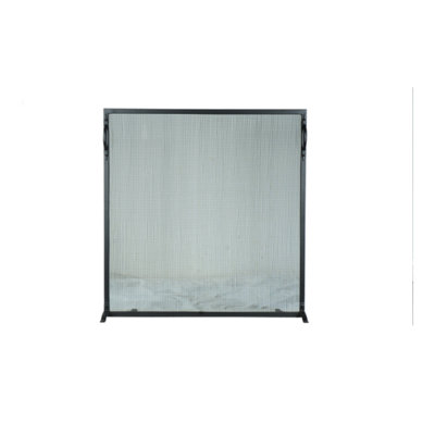 Prime 1 Panel Steel Fireplace Screen