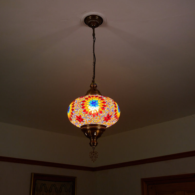 Goggin 1 - Light Bronze Single Pendant