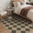 Machine Washable Indoor/Outdoor Rug, Non-Slip Diamond Area Rug-965633795